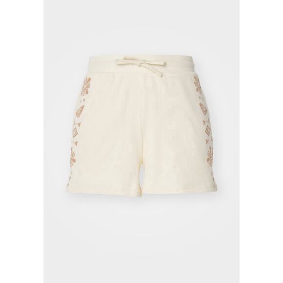 Roxy Cream Sandy Road Floral Print NWT Size Medium Shorts - Picture 2 of 5